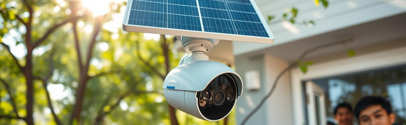 Solar-Powered Security Cameras