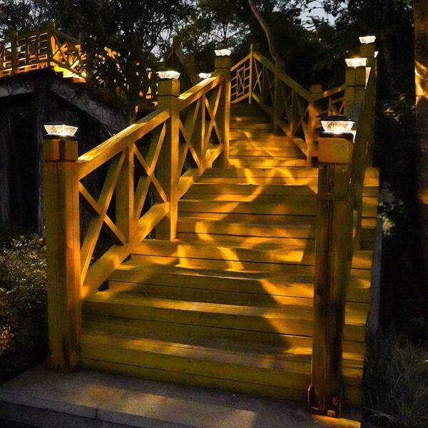 Solar Pillar Lamp Outdoor Waterproof - Image 6