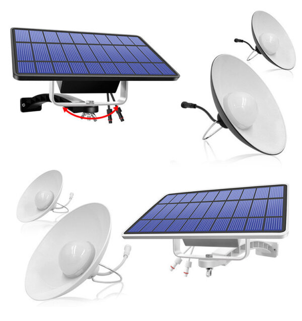 One Solar panel for one or two outdoor garden lights - Image 5