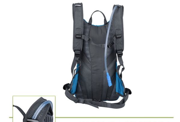Outdoor riding solar charging backpack men and women lightweight skin sports backpack - Image 2