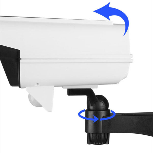 Simulation Surveillance Fake Camera Solar Sensor Wall Light - Image 4