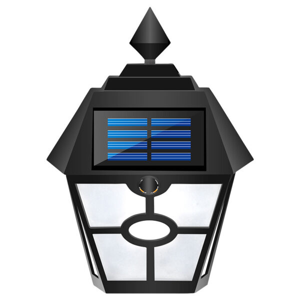 Solar retro hexagonal pane lamp - Image 4