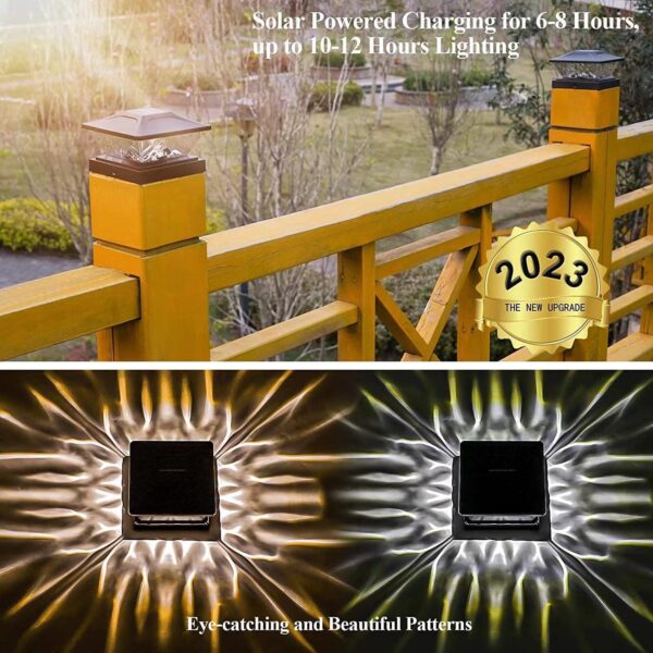 Solar Pillar Lamp Outdoor Waterproof - Image 10