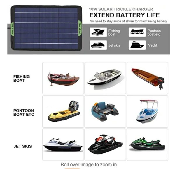 Fashion Personality Single-crystal Solar Battery Charger - Image 3