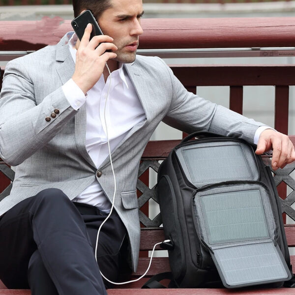 Solar Charging Outdoor Business Backpack