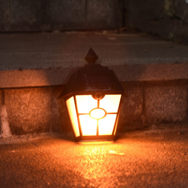 Solar retro hexagonal pane lamp - Image 2