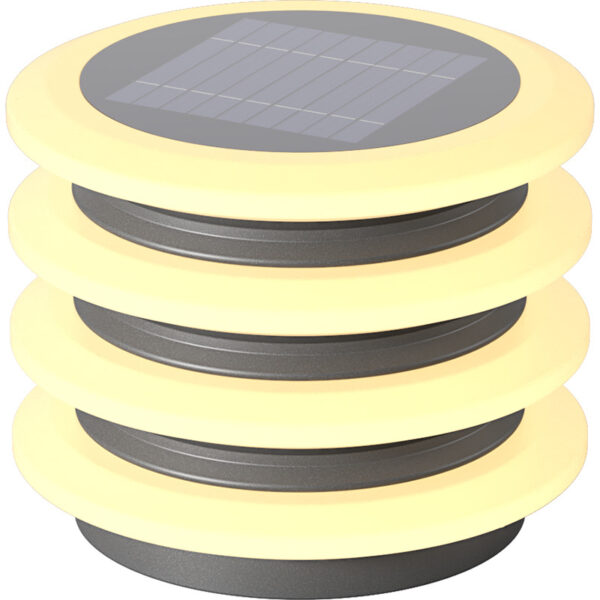 Solar Pillar Lamp Outdoor Waterproof Wall Lamp - Image 3