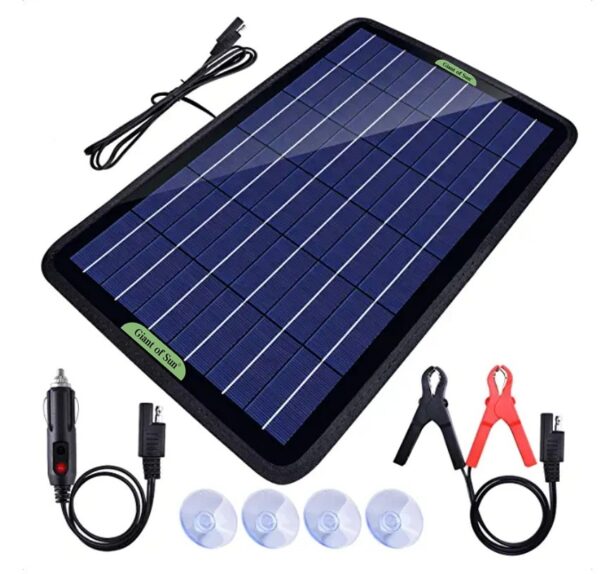 Fashion Personality Single-crystal Solar Battery Charger - Image 4